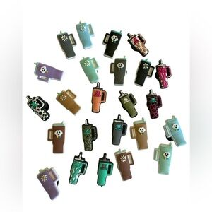 Tashrasia Bottle Shoe Charms for Clogs Bracelet Shoe Decoration Charms (24) NWT